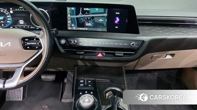 Kia K8 Hybrid 2022 Черный из Кореи, фото 5
