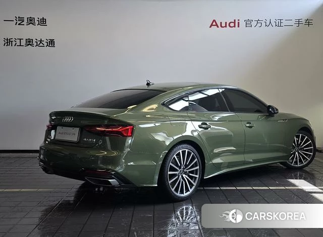 Audi A5 2024 Зеленый из Китая, фото 5