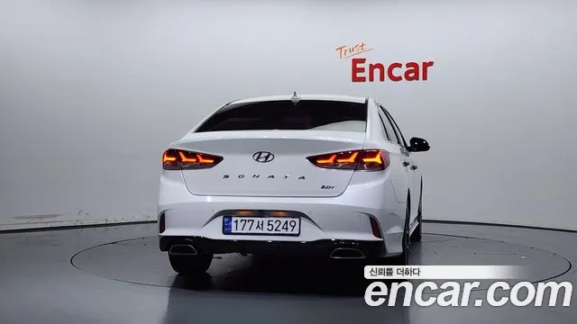 Hyundai Sonata New Rise 2019 Белый из Кореи, фото 5
