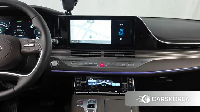 Hyundai The New Grandeur IG Hybrid 2021 Белый из Кореи, фото 5