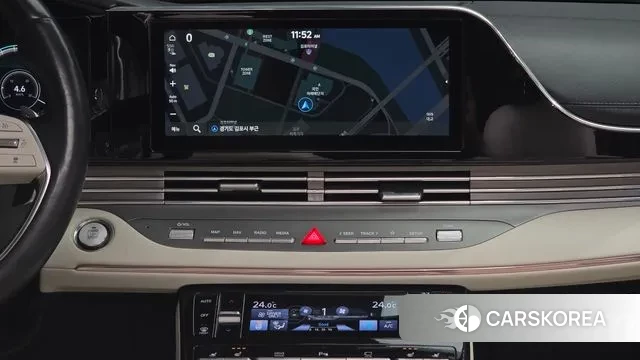 Hyundai The New Grandeur IG Hybrid 2021 Серый из Кореи, фото 5