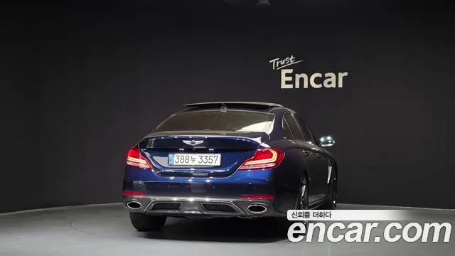 Genesis G70 2018 Синий из Кореи, фото 5