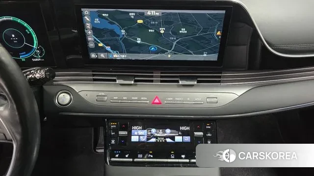 Hyundai The New Grandeur IG Hybrid 2020 Черный из Кореи, фото 5
