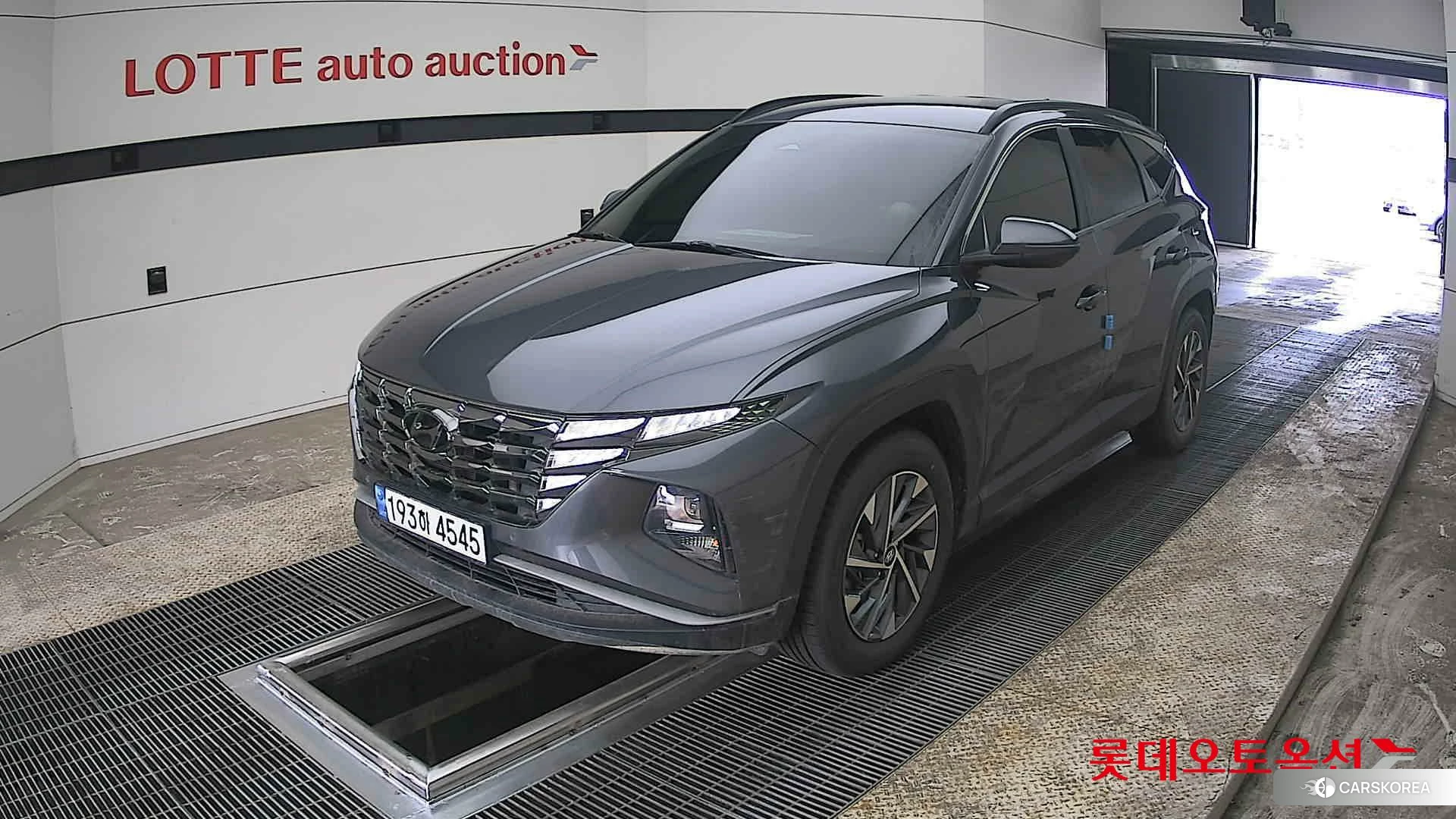Hyundai Tucson 2022 Titanium Grey Metallic из Кореи, фото 5