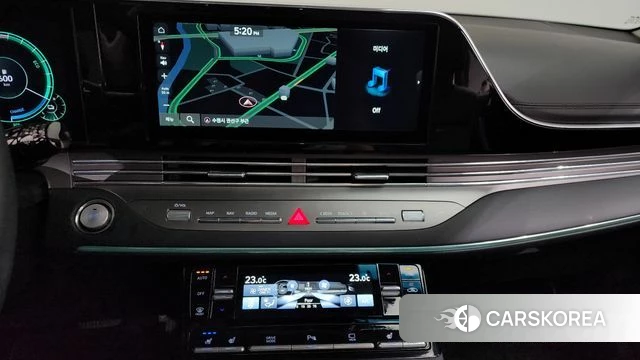 Hyundai The New Grandeur IG Hybrid 2022 Белый из Кореи, фото 5