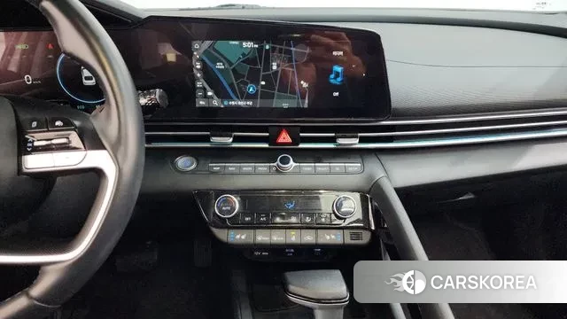 Hyundai The New Avante Hybrid (CN7) 2023 Белый из Кореи, фото 5