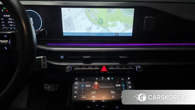 Hyundai Grandeur Hybrid (GN7) 2023 Черный из Кореи, фото 5