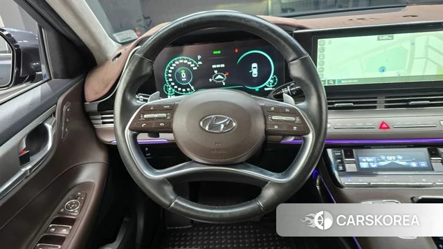 Hyundai The New Grandeur IG Hybrid 2020 Серый из Кореи, фото 5