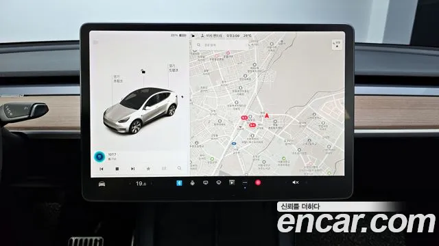 Tesla Model Y 2021 Белый из Кореи, фото 5