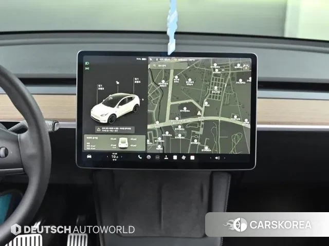 Tesla Model Y 2021 Белый из Кореи, фото 5