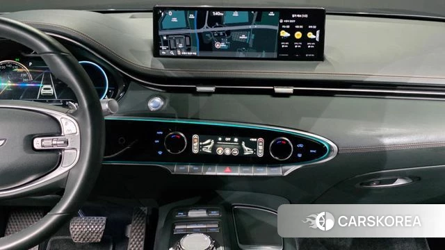 Genesis GV70 2022 Темно-зеленый из Кореи, фото 5