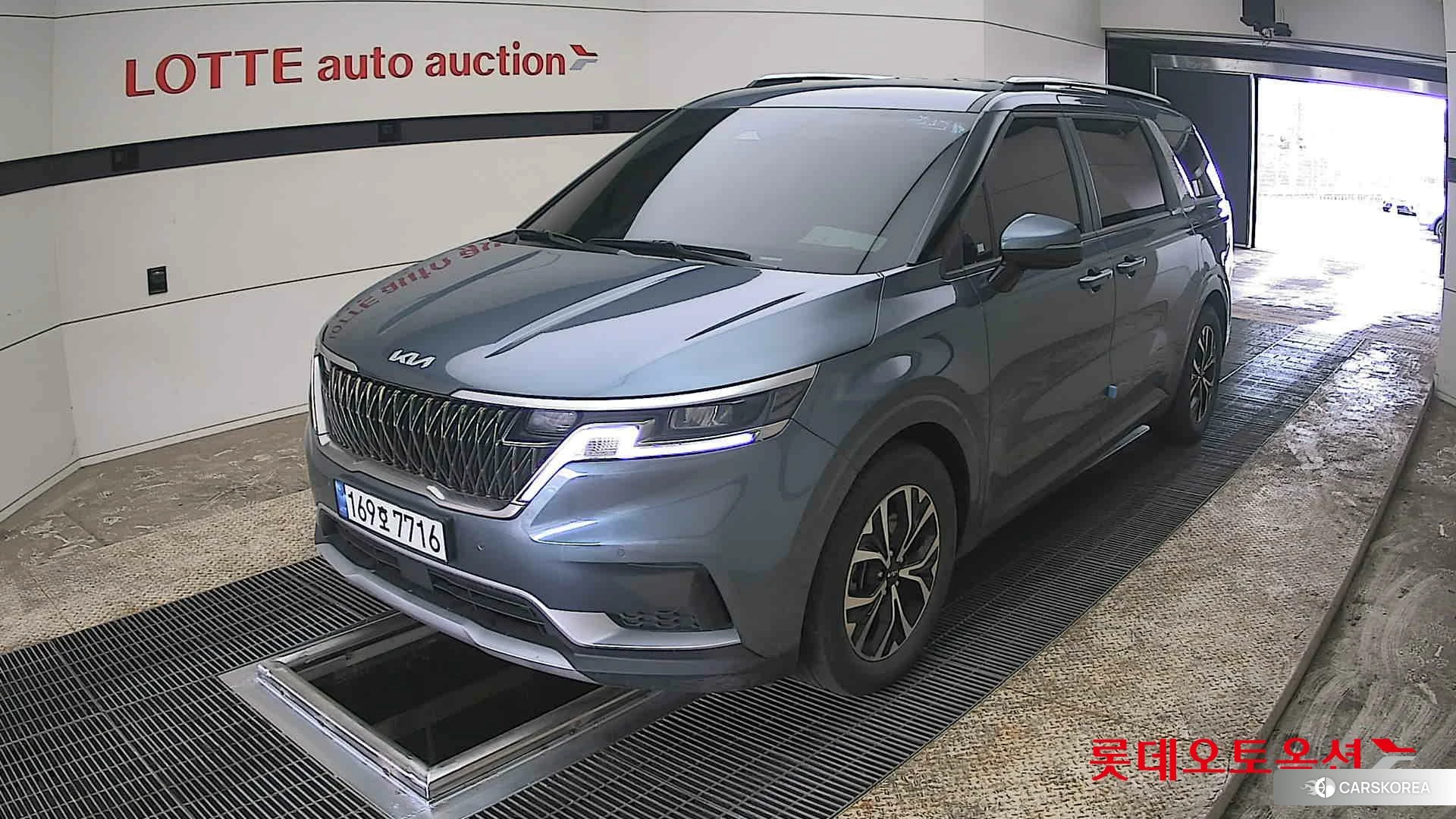 Kia Carnival 2023 Astra Blue из Кореи, фото 5