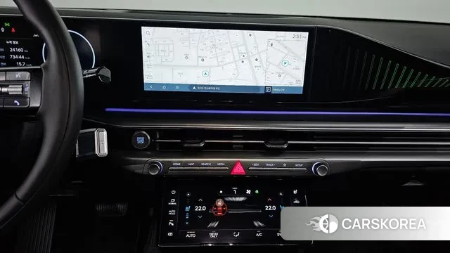 Hyundai Grandeur Hybrid (GN7) 2023 Черный из Кореи, фото 5