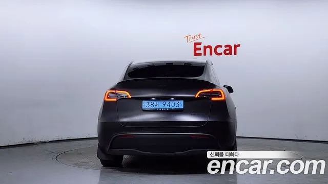 Tesla Model Y 2022 Черный из Кореи, фото 5
