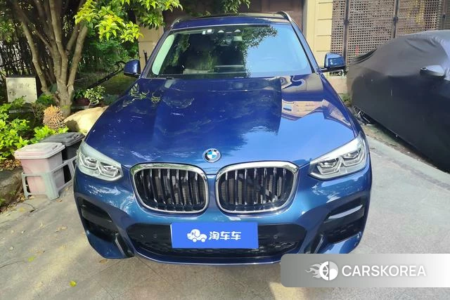 BMW X3 2021 Синий из Китая, фото 4
