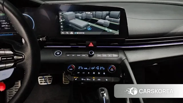 Hyundai The New Avante (CN7) 2024 Черный из Кореи, фото 5