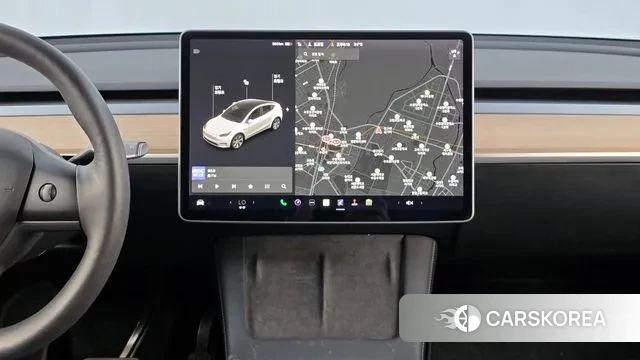 Tesla Model Y 2021 Белый из Кореи, фото 5