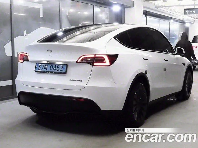 Tesla Model Y 2022 Белый из Кореи, фото 5