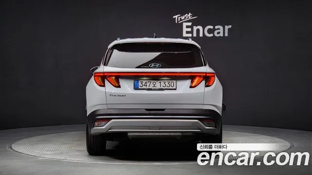 Hyundai The New Tucson Hybrid (NX4) 2024 Белый из Кореи, фото 5