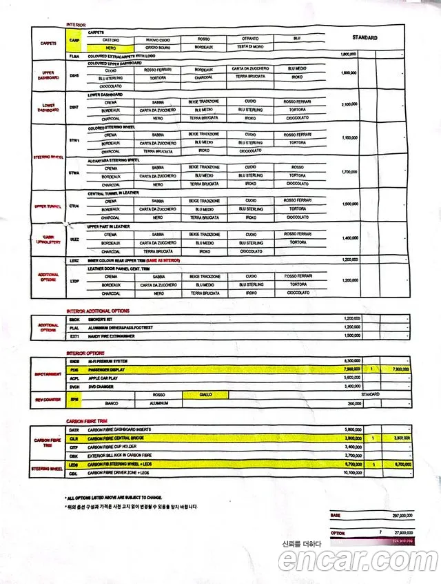 Ferrari Portofino id 2692462 из Кореи 5