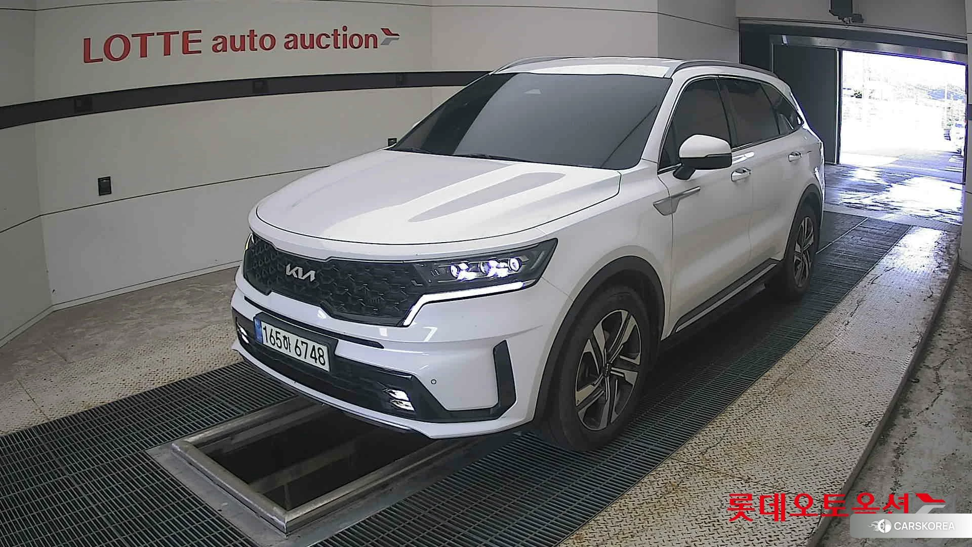 Kia Sorento Hybrid 2022 Snow White Pearl (optional) из Кореи, фото 5