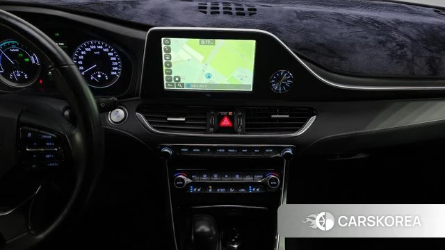 Hyundai Grandeur IG Hybrid 2019 Черный из Кореи, фото 5