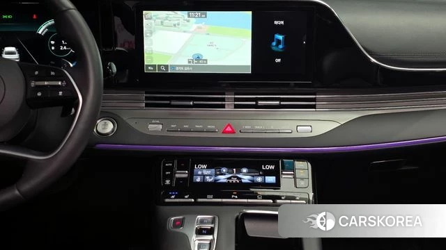 Hyundai The New Grandeur IG Hybrid 2021 Синий из Кореи, фото 5