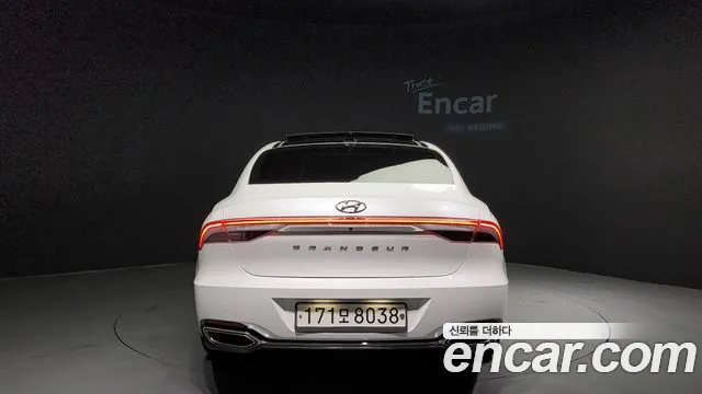 Hyundai The New Grandeur IG Hybrid 2019 Белый из Кореи, фото 5