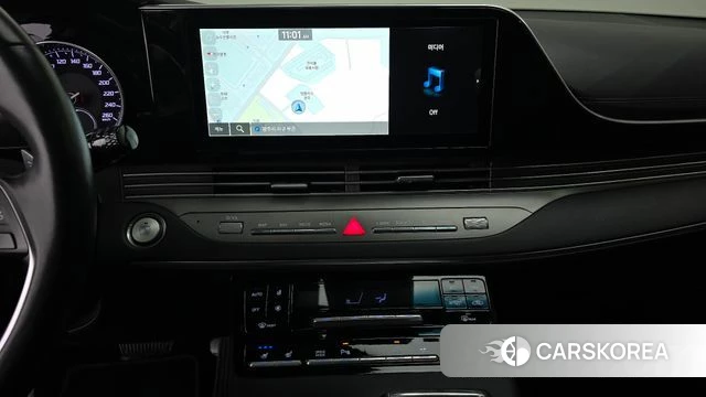 Hyundai The New Grandeur IG Hybrid 2022 Белый из Кореи, фото 5