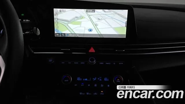 Hyundai Avante Hybrid (CN7) 2021 Белый из Кореи, фото 5