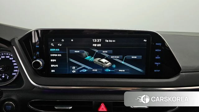 Hyundai Sonata Hybrid (DN8) 2022 Черный из Кореи, фото 5