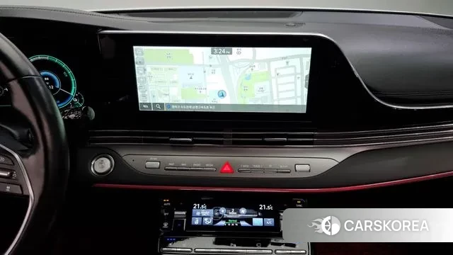 Hyundai The New Grandeur IG Hybrid 2022 Белый из Кореи, фото 5