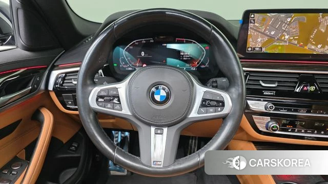 BMW 5 Series (G30) 2022 Черный из Кореи, фото 5