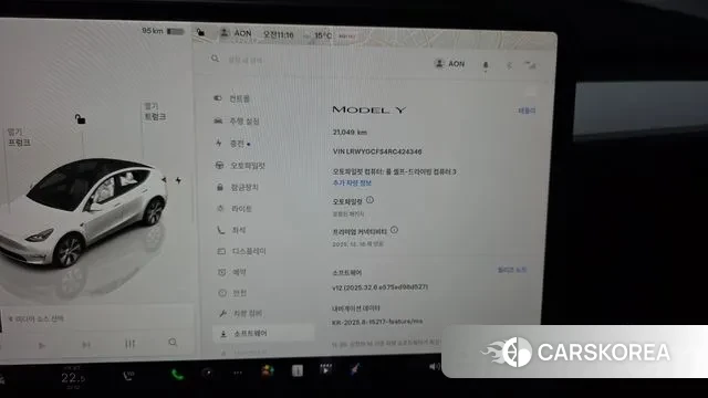 Tesla Model Y 2024 Белый из Кореи, фото 5