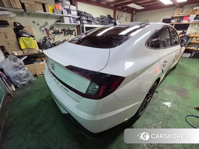 Hyundai Sonata (DN8) 2019 Белый из Кореи, фото 5