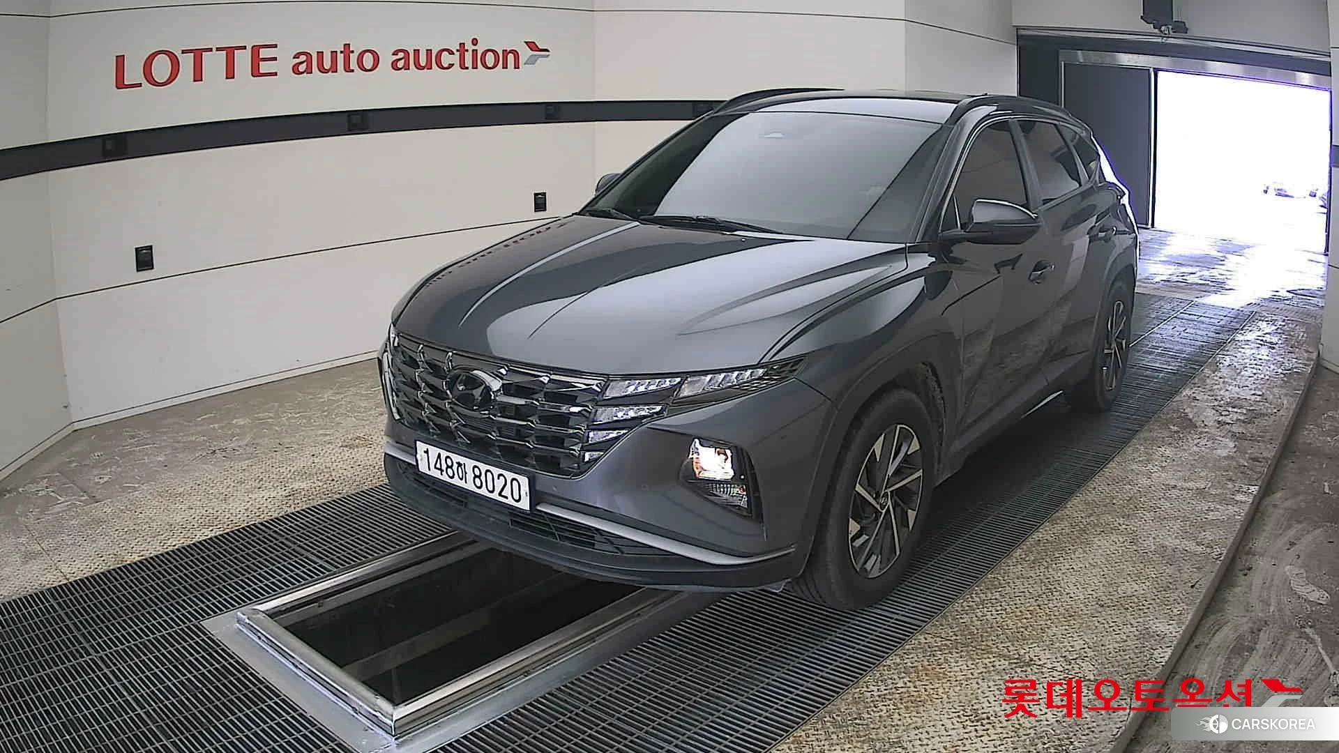 Hyundai Tucson Hybrid 2021 Titan Grey из Кореи, фото 5