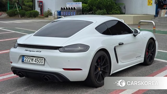 Porsche 718 Cayman 2021 Белый из Кореи, фото 5