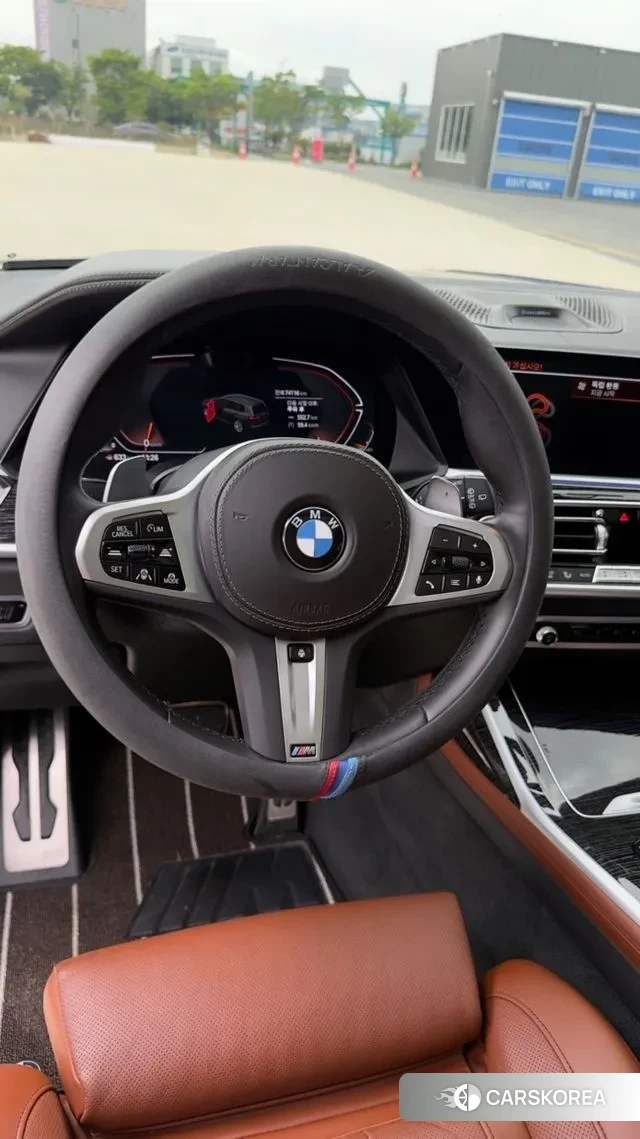 BMW X7 (G07) 2022 Синий из Кореи, фото 5