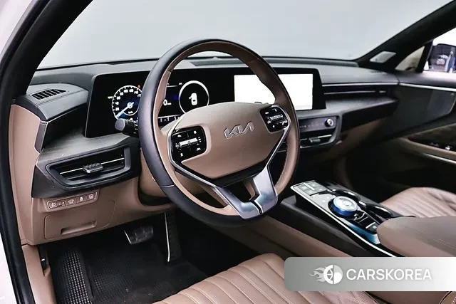 Kia K8 Hybrid 2024 Белый из Кореи, фото 5
