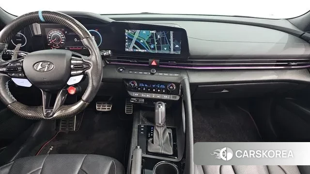 Hyundai Avante (CN7) 2022 Серебристо-серый из Кореи, фото 5