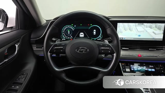 Hyundai The New Grandeur IG Hybrid 2022 Белый из Кореи, фото 5