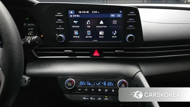 Hyundai Avante Hybrid (CN7) 2021 Серебристо-серый из Кореи, фото 5