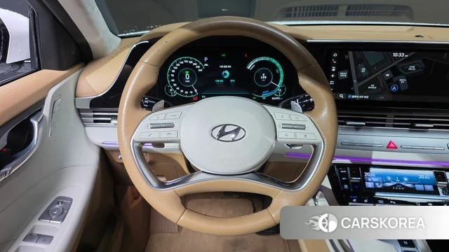 Hyundai The New Grandeur IG Hybrid 2020 Белый из Кореи, фото 5