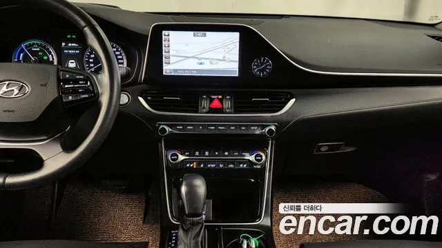 Hyundai Grandeur IG Hybrid 2018 Черный из Кореи, фото 5