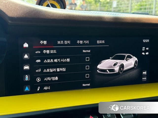 Porsche 911(992) id 4329869 из Кореи 5