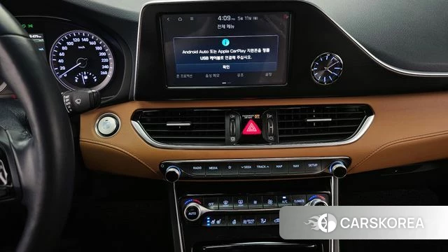 Hyundai Grandeur IG Hybrid 2018 Черный из Кореи, фото 5