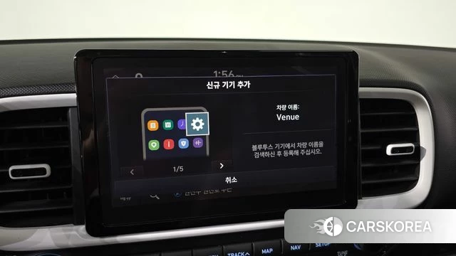 Hyundai Venue 2022 Черный из Кореи, фото 5