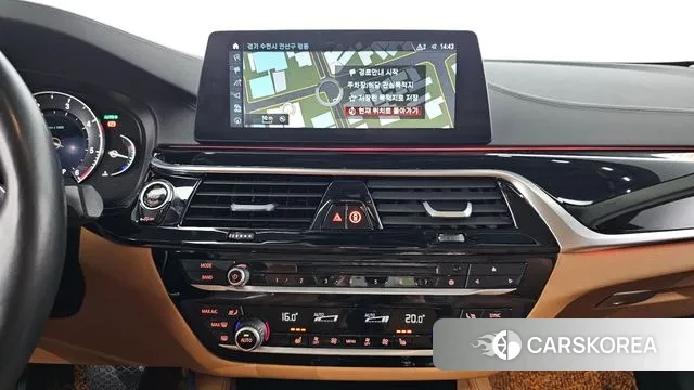 BMW 5 Series (G30) 2018 Синий из Кореи, фото 5