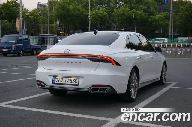 Hyundai The New Grandeur IG 2021 Белый из Кореи, фото 5