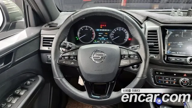 Ssangyong The New Rexton Sport 2021 Темно-зеленый из Кореи, фото 5